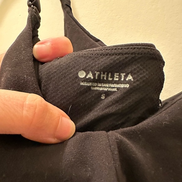 Athleta Long Line Brami tank top, Size: S, Color: Black - Picture 3 of 3